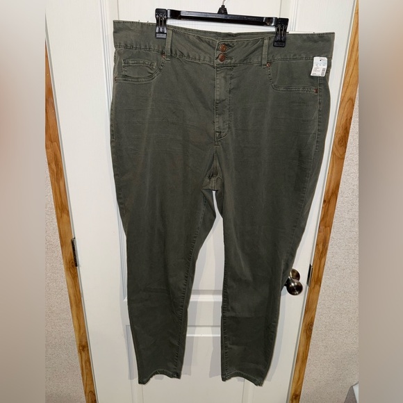 Maurices Denim - Maurices Olive Green high waist pants nwt